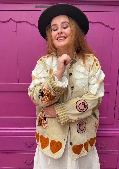 TOUT - Daisy Jacket Velvet Butter Yellow