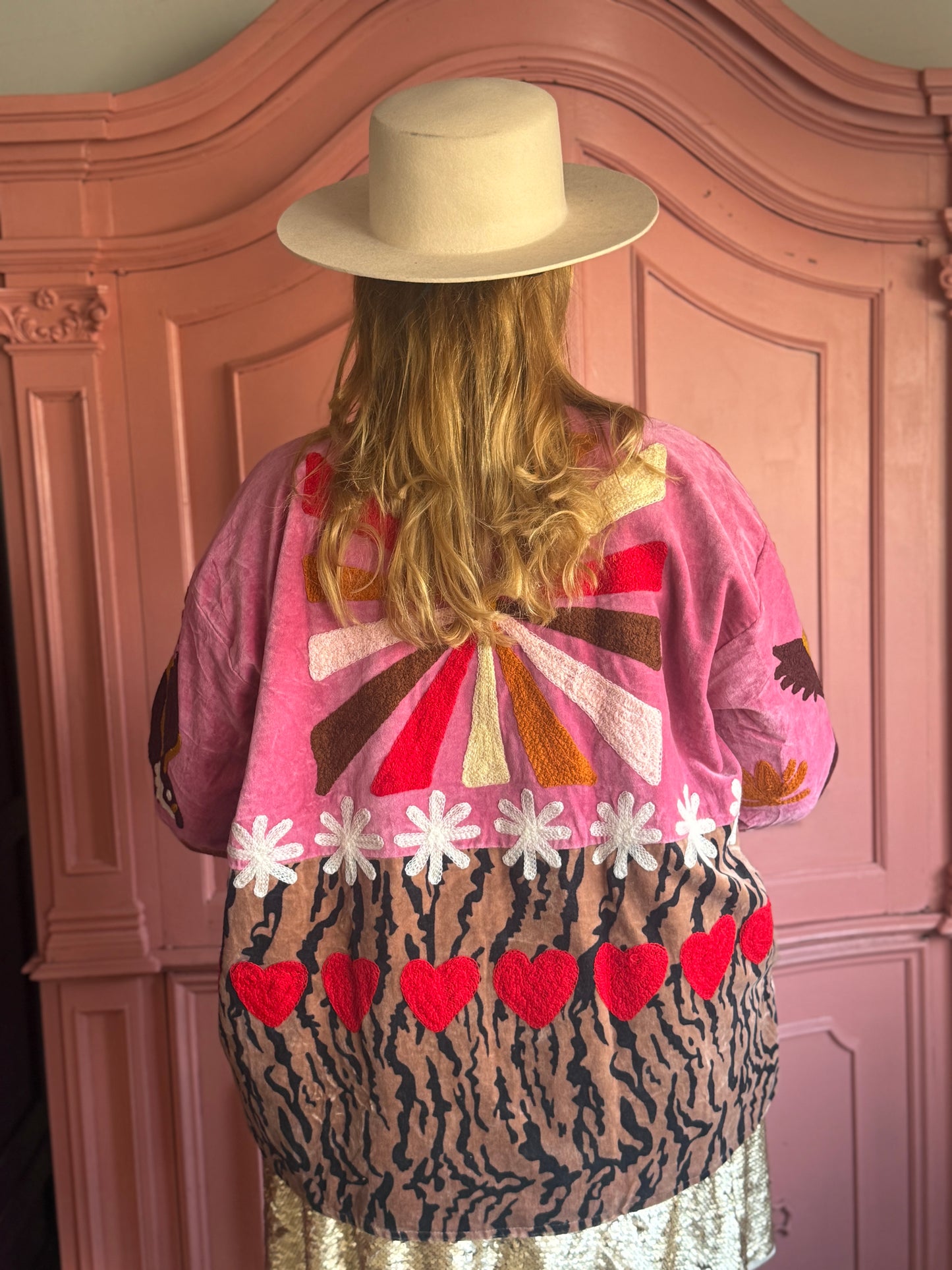 TOUT - Tiger pink heart Jacket