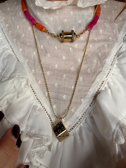 TOUT - Ketting Dobbelsteen