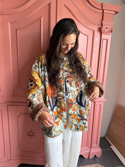 TOUT - Lily Velvet Jacket Flowers