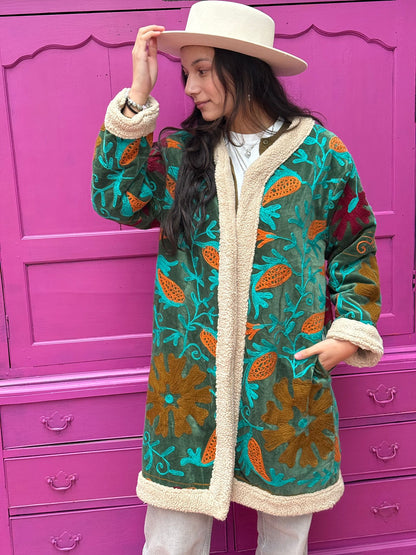 TOUT - Velvet gilet Teddy
