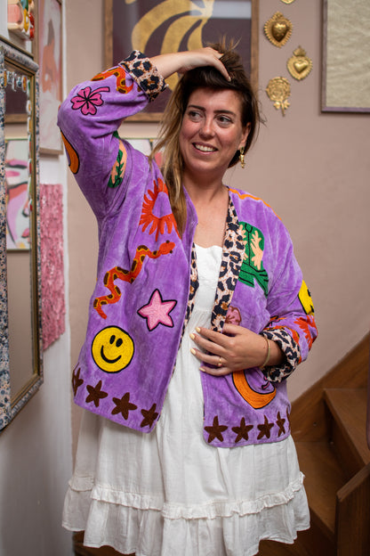 TOUT - Ella Jacket Velvet Purple