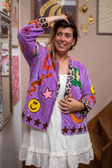 Velvet embroidery Ella jacket