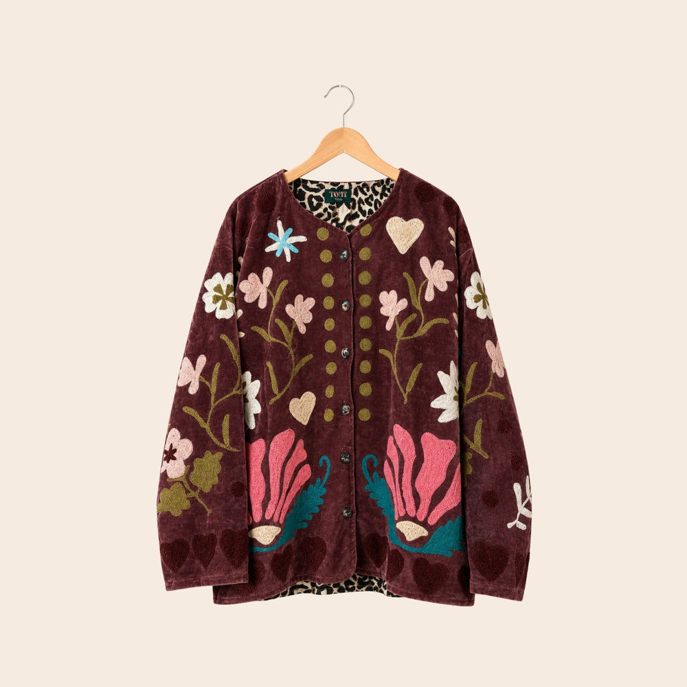 TOUT - Love Jacket Velvet Mauve