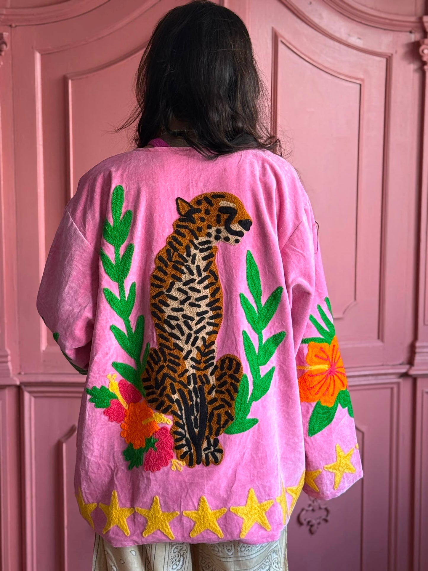 TOUT - Pink Peper Leopard Jacket