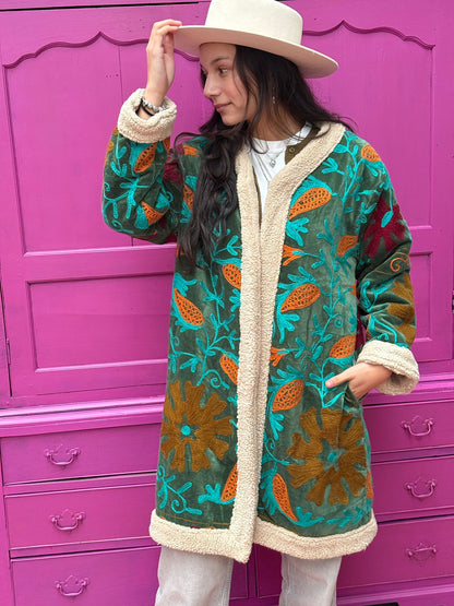 TOUT - Velvet gilet Teddy