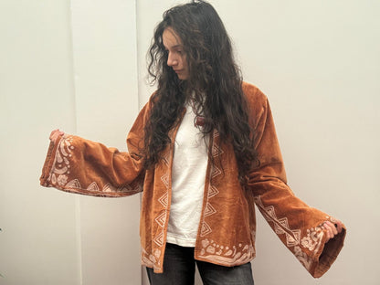 TOUT - Yasmine Jacket Velvet Brown