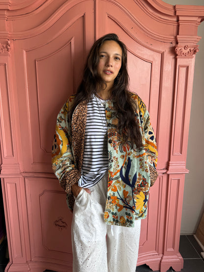 TOUT - Lily Velvet Jacket Flowers