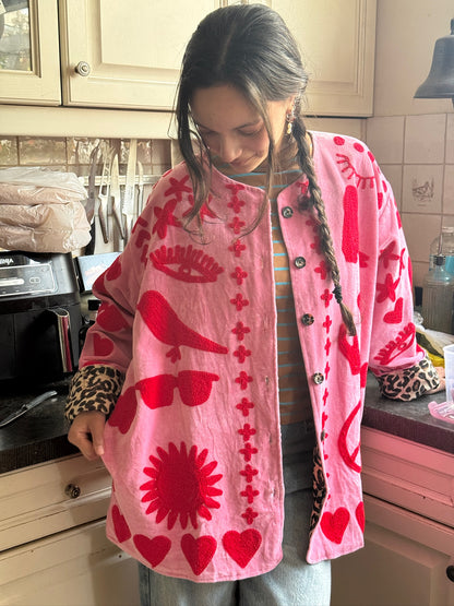 TOUT - Dream Jacket Velvet Pink