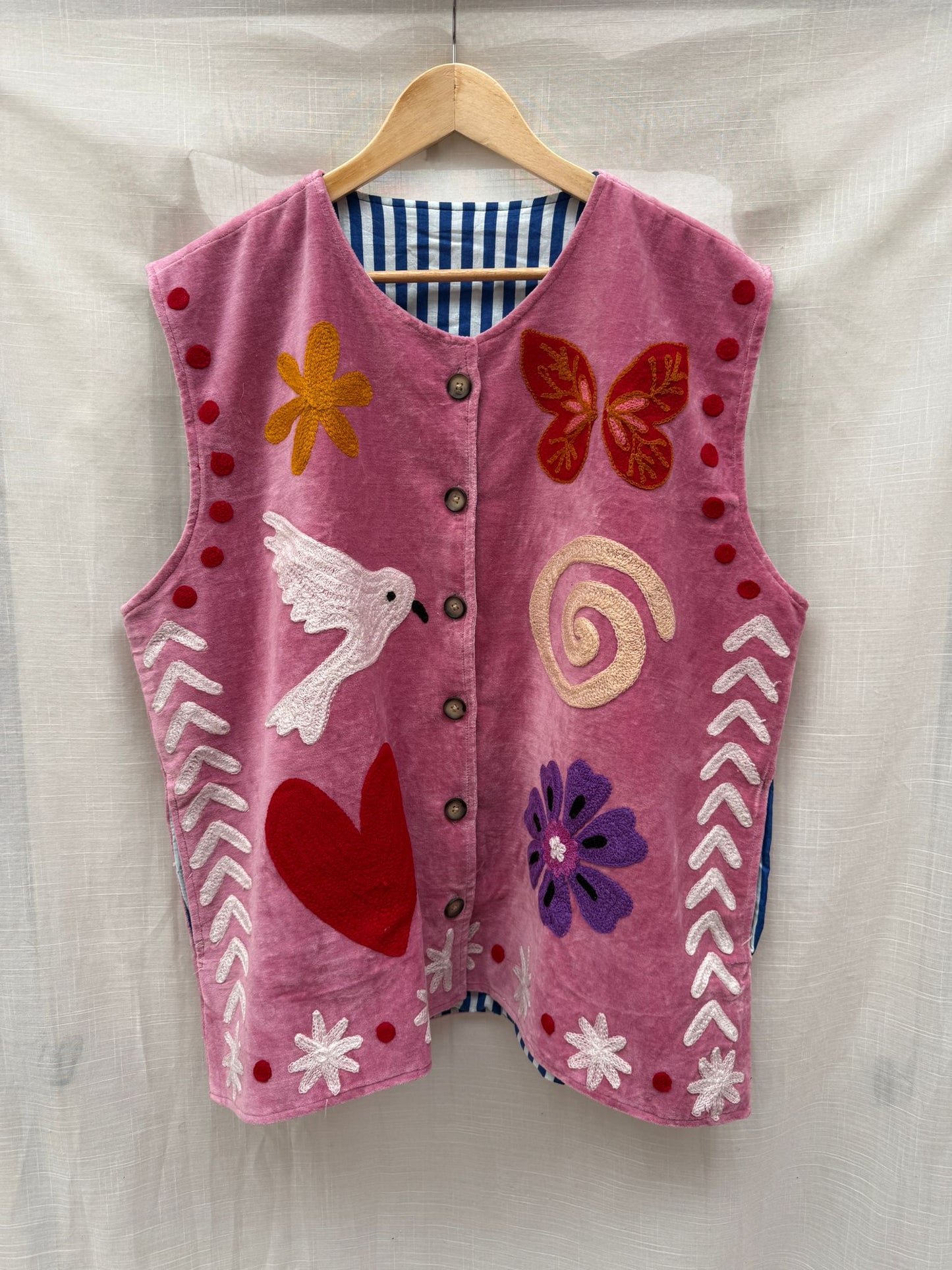 TOUT - Tamar Vest Velvet Pink