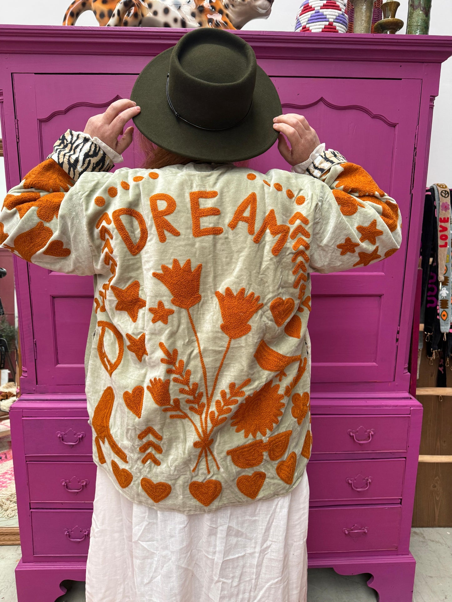 Velvet Jacket DREAM Pistache