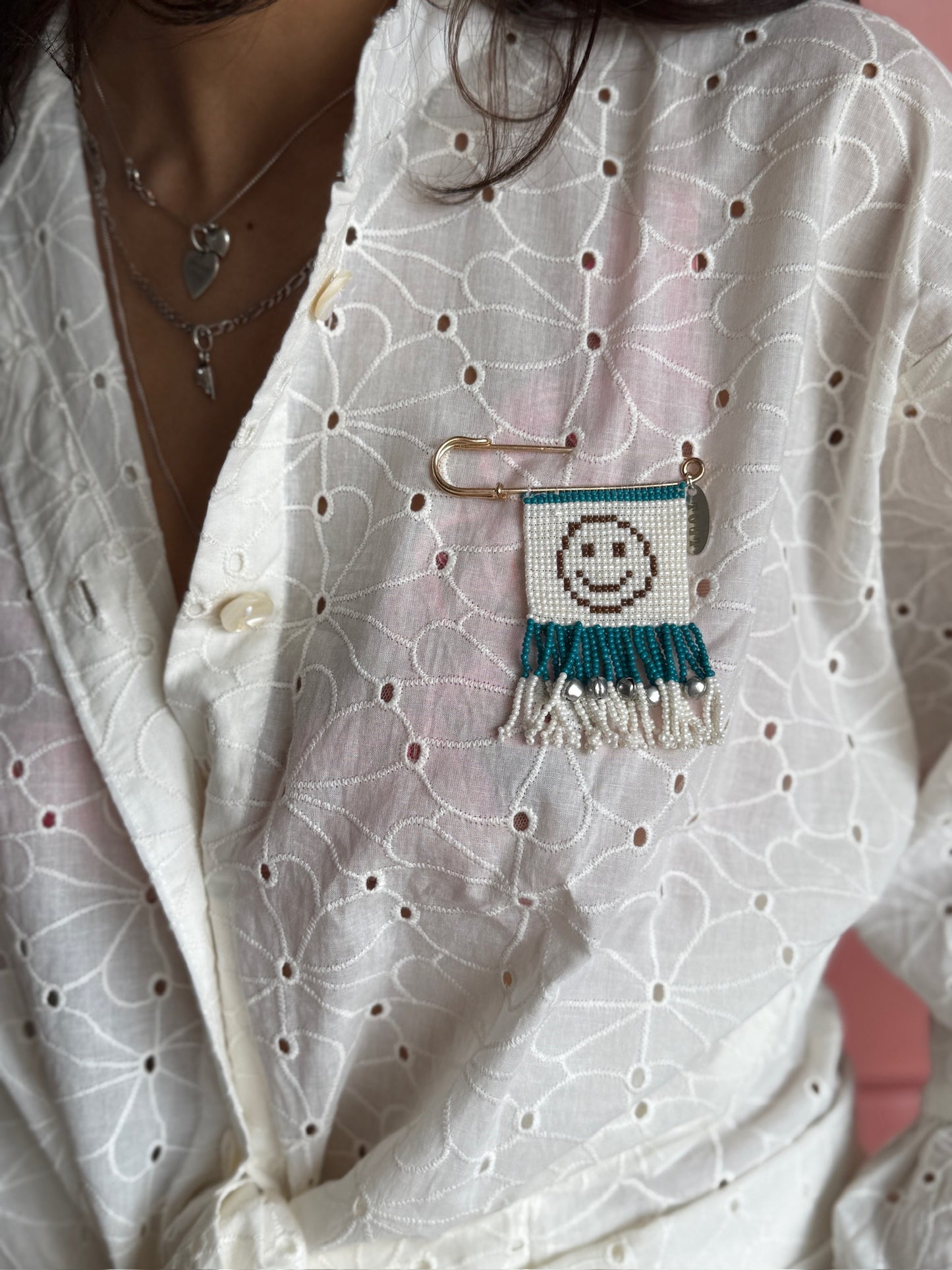 TOUT - Broche Smiley