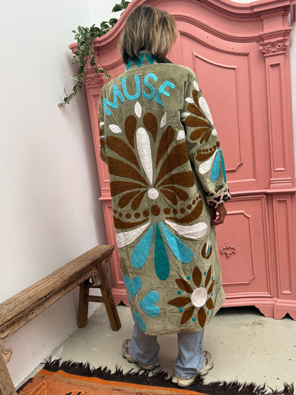 TOUT - Muse coat Green