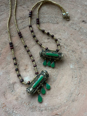 Vintage ketting prayer box India