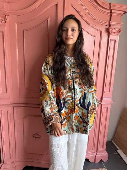 TOUT - Lily Velvet Jacket Flowers
