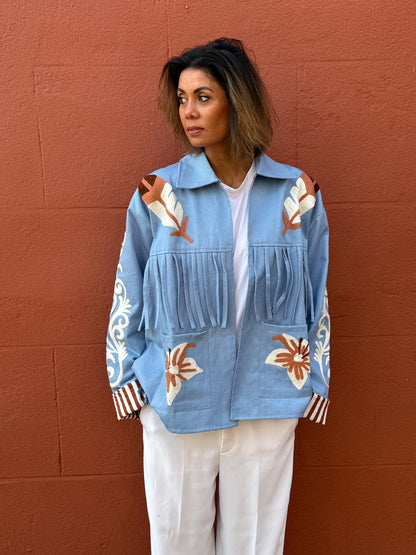 TOUT - Dolly Jacket Jeans Blue