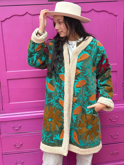 TOUT - Velvet gilet Teddy