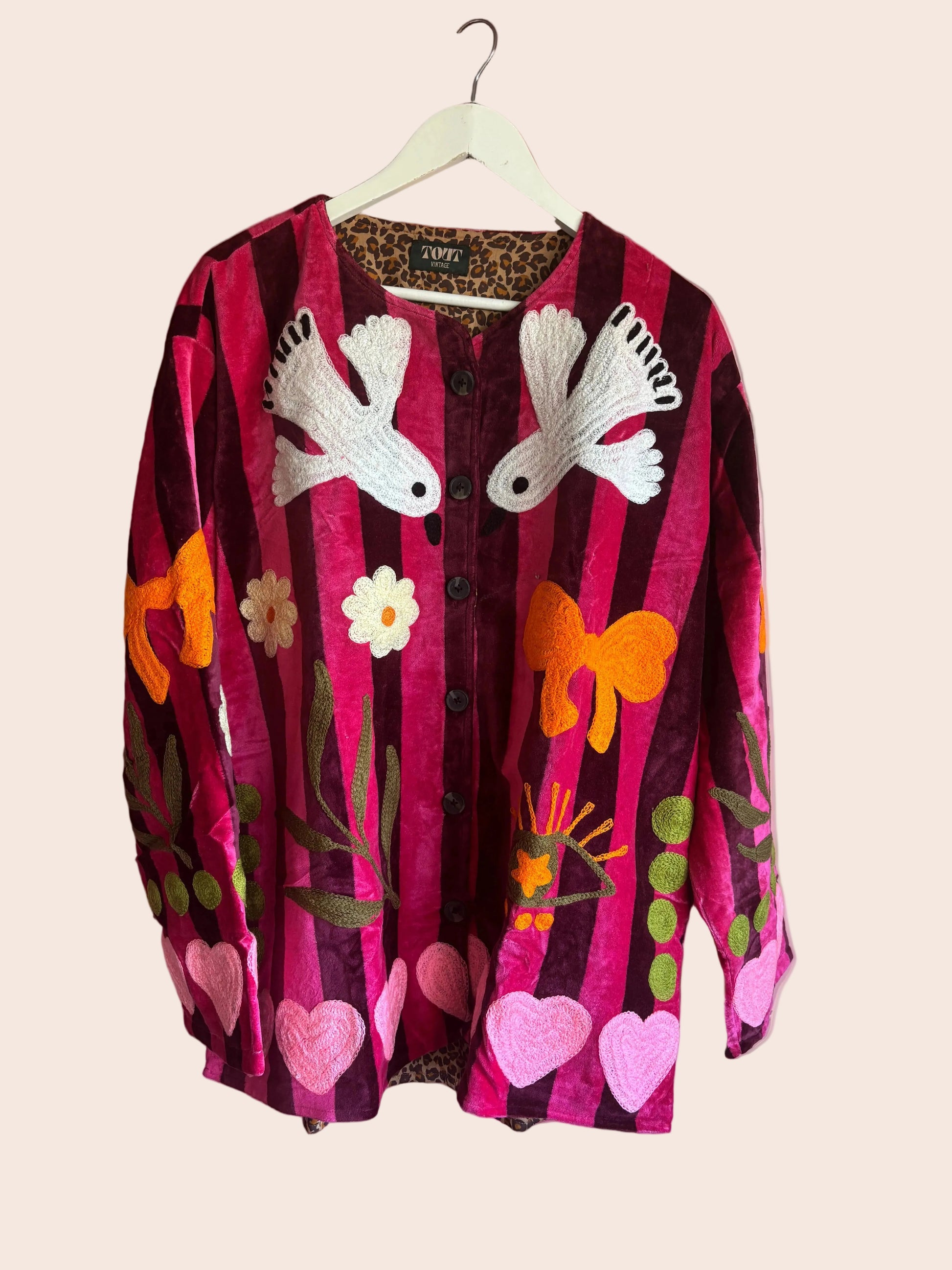 Bird jas pink