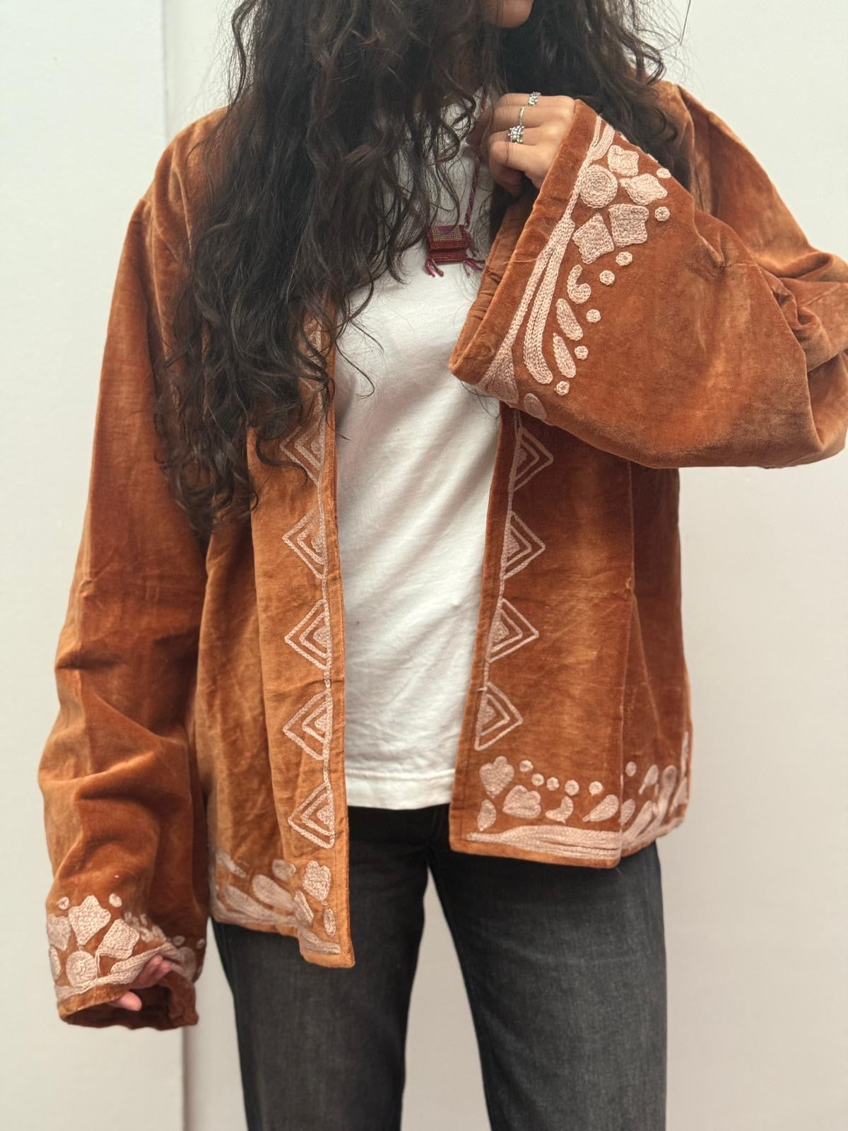 Velvet jacket Yasmine