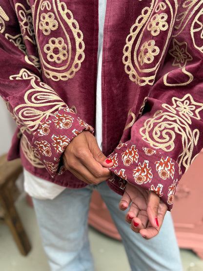 TOUT - African beauty Jacket Velvet