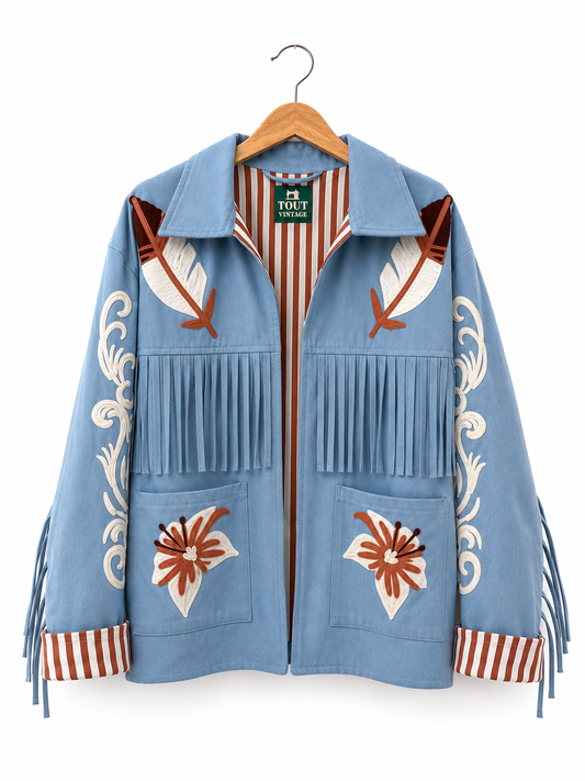 TOUT - Dolly Jacket Jeans Blue