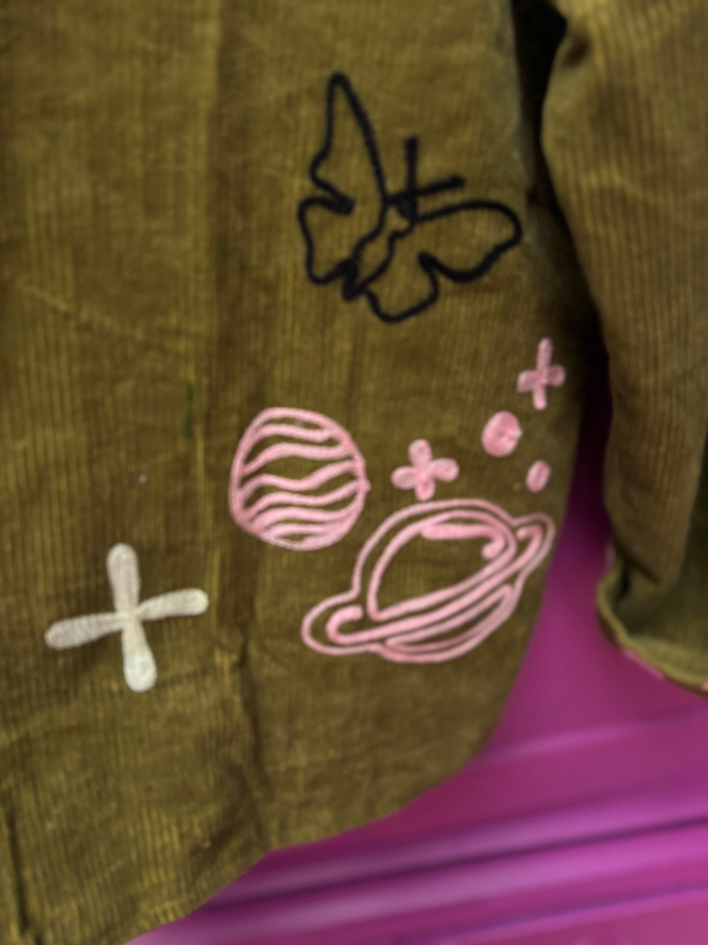 Corduroy Jacket groen