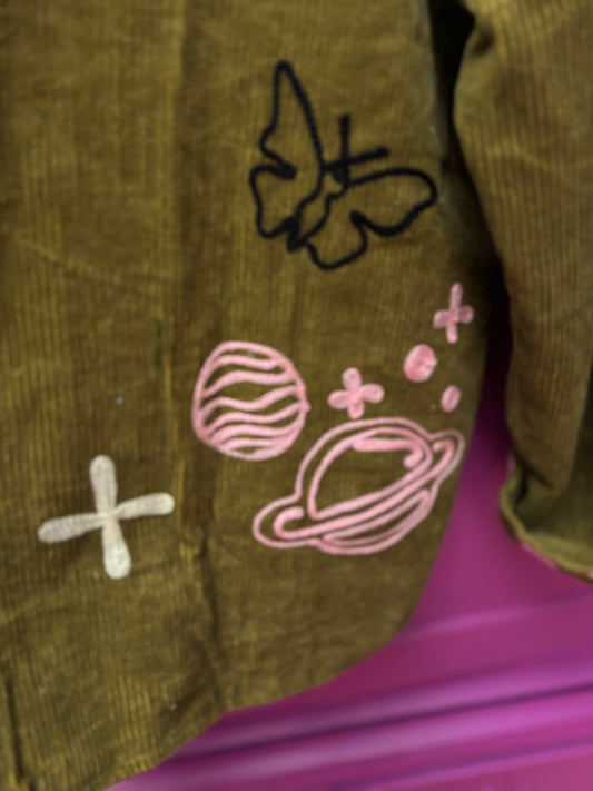 Corduroy Jacket groen