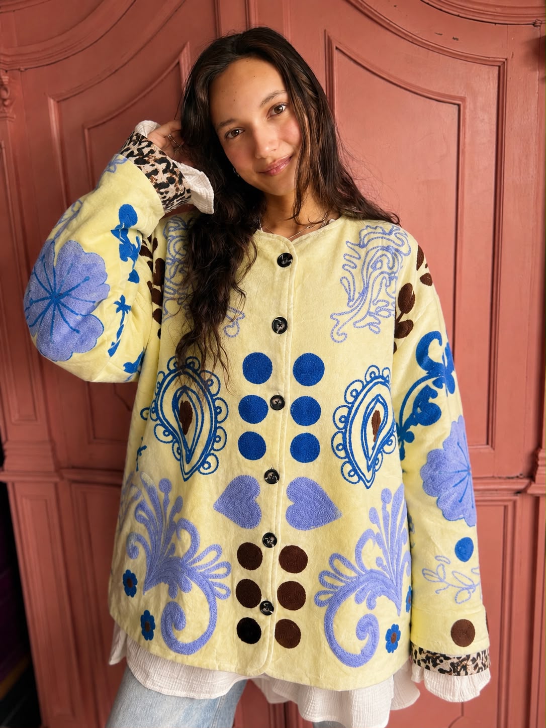 TOUT - Heart Jacket yellow