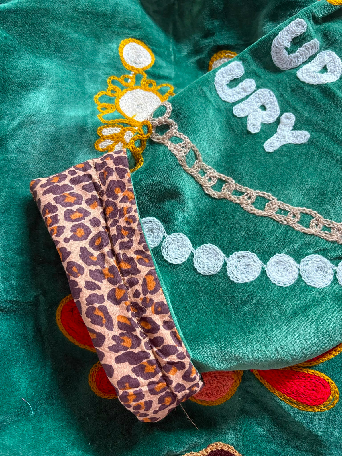 TOUT - Loud luxury Jacket Velvet Green
