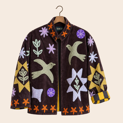 TOUT - Birds Jacket Velvet