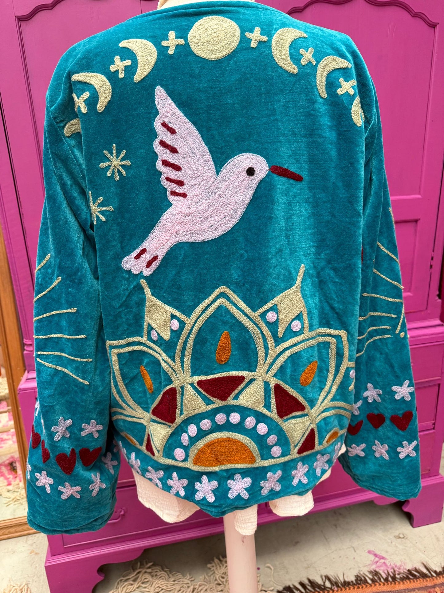 Velvet jacket Kolibrie