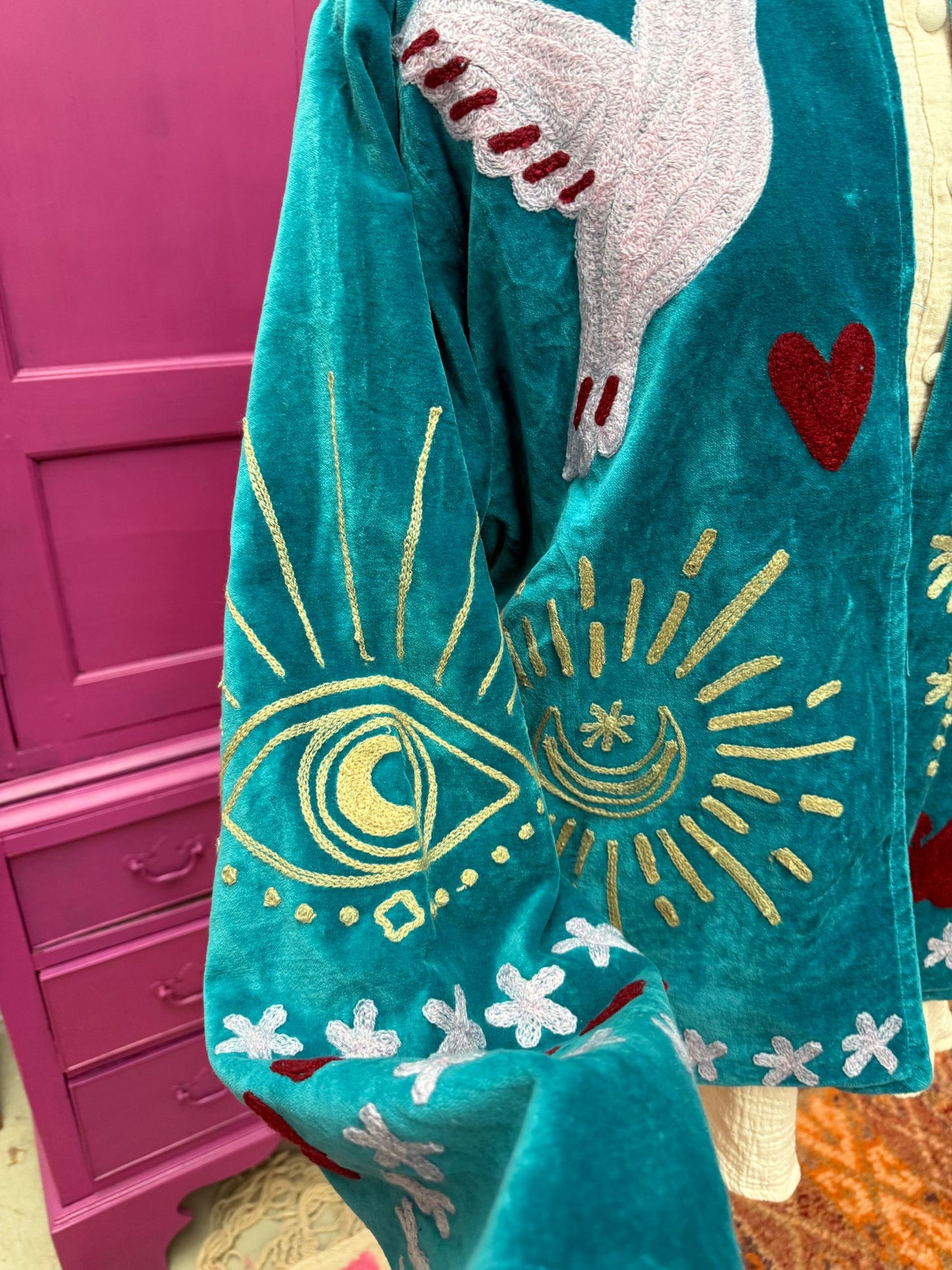 Velvet jacket Kolibrie