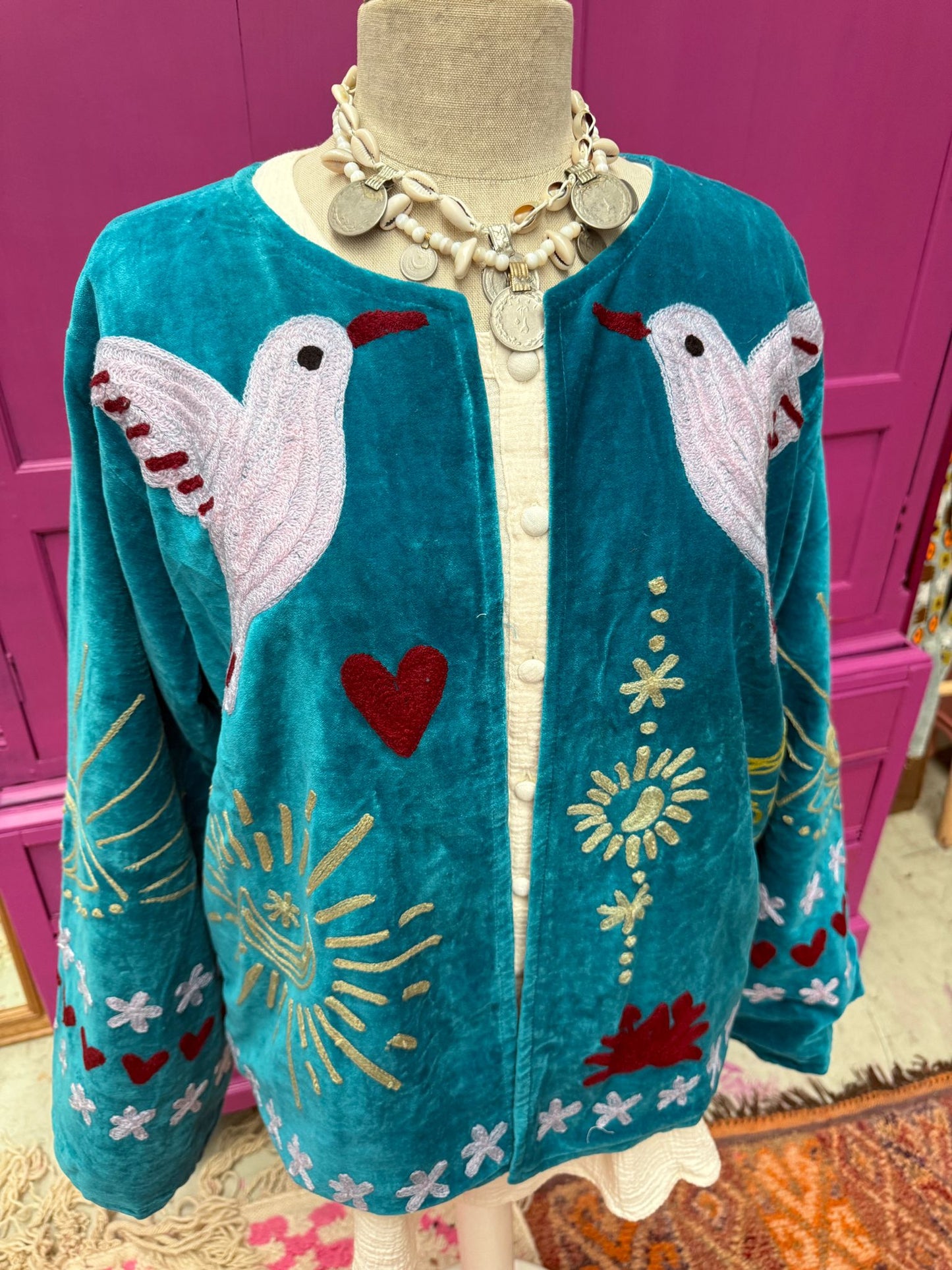 Velvet jacket Kolibrie