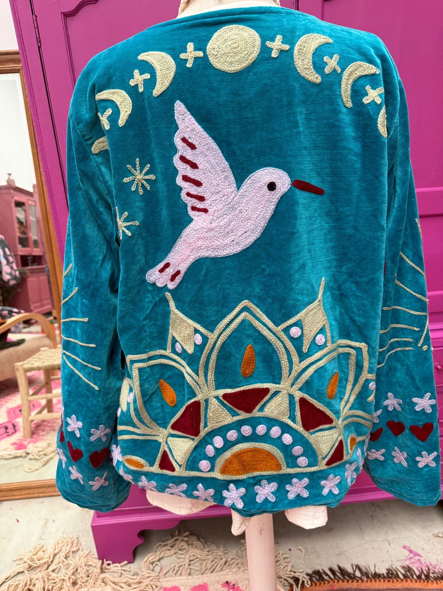 Velvet jacket Kolibrie