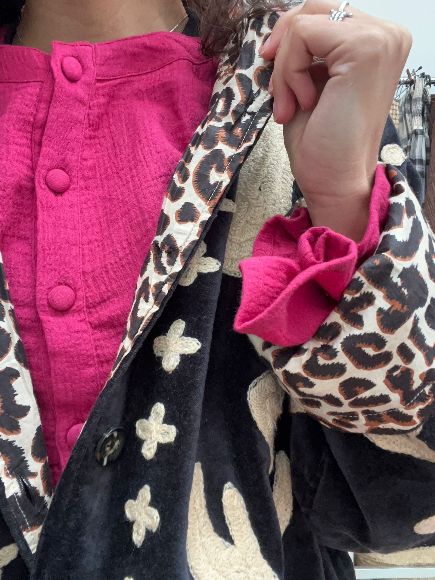 Velvet Jacket DREAM black