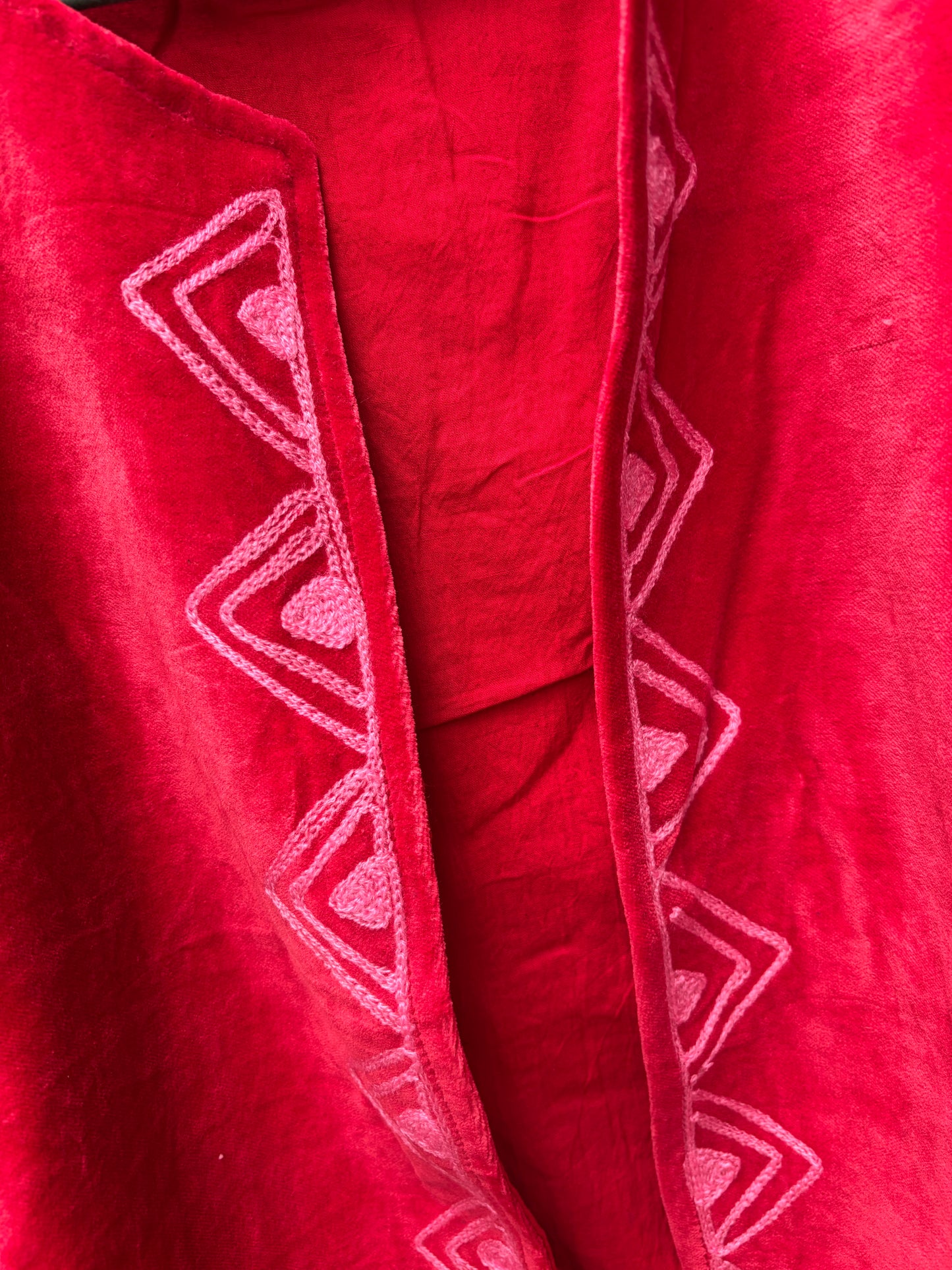 TOUT -Yasmine Jacket Velvet Red
