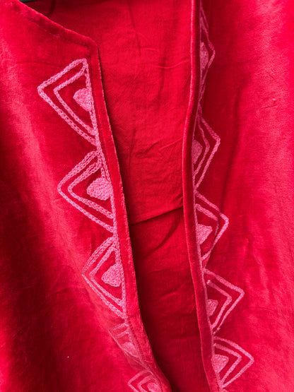 TOUT -Yasmine Jacket Velvet Red