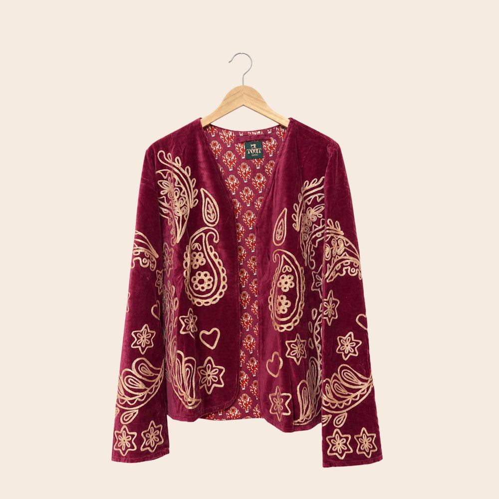 TOUT - African beauty Jacket Velvet