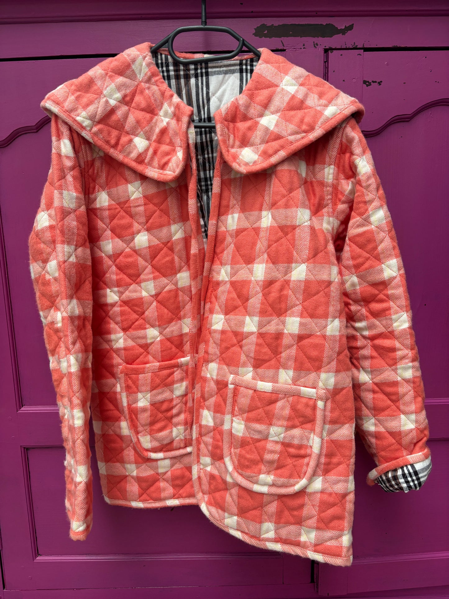 Padded jacket orange
