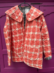 Padded jacket orange