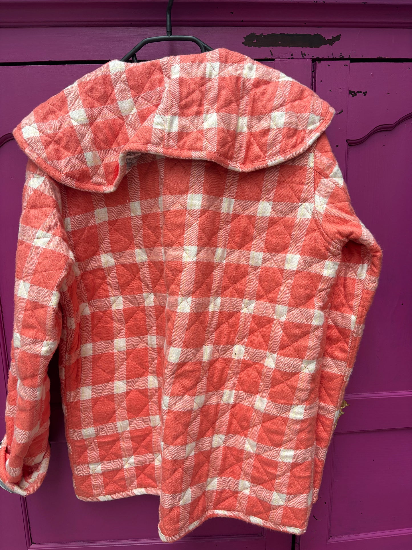 Padded jacket orange