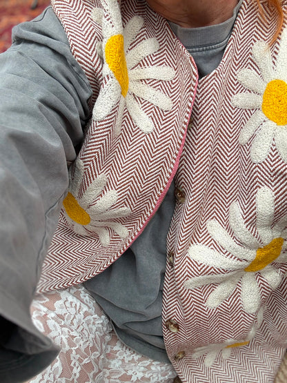 TOUT - Vest Tweed Daisy