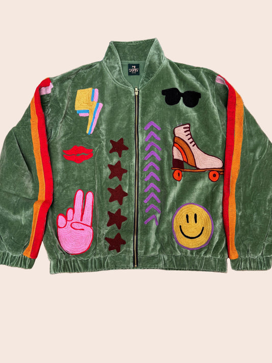 TOUT - Lola Bomber Velvet UNISEX