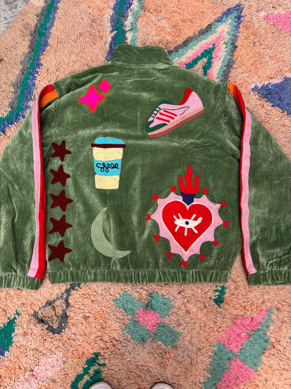 TOUT - Lola Bomber Velvet UNISEX
