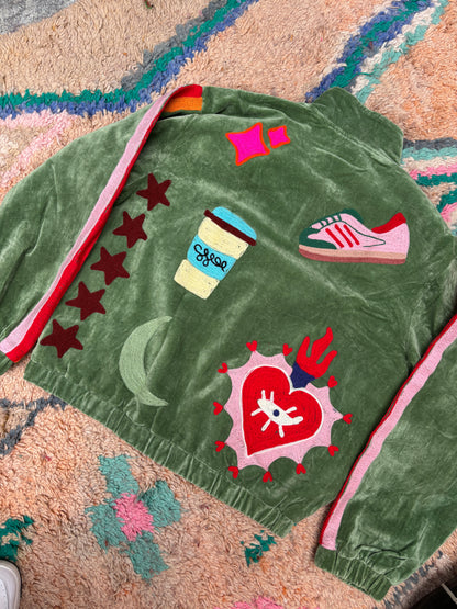 TOUT - Lola Bomber Velvet UNISEX