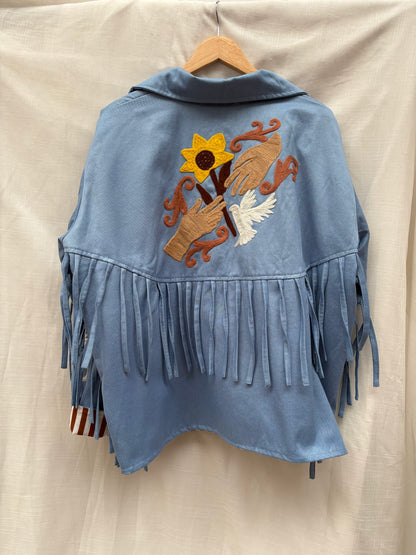 TOUT - Dolly Jacket Jeans Blue