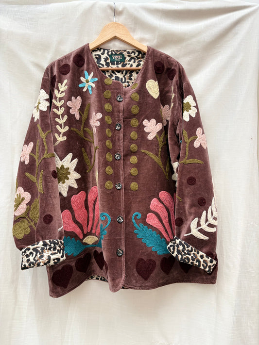 TOUT - Love Jacket Velvet Mauve