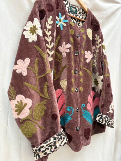 TOUT - Love Jacket Velvet Mauve