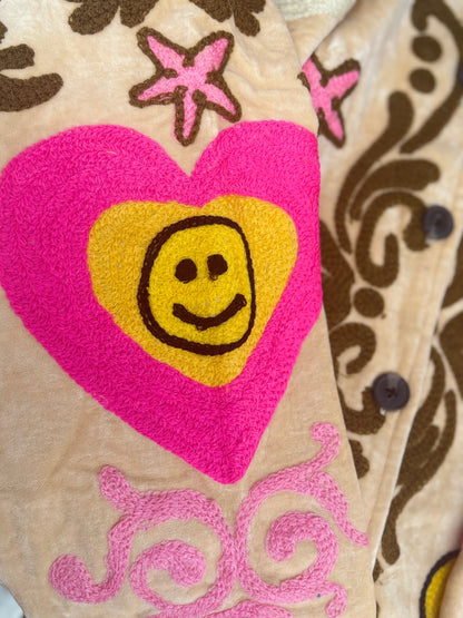 TOUT - Leopard Jacket Pink Heart