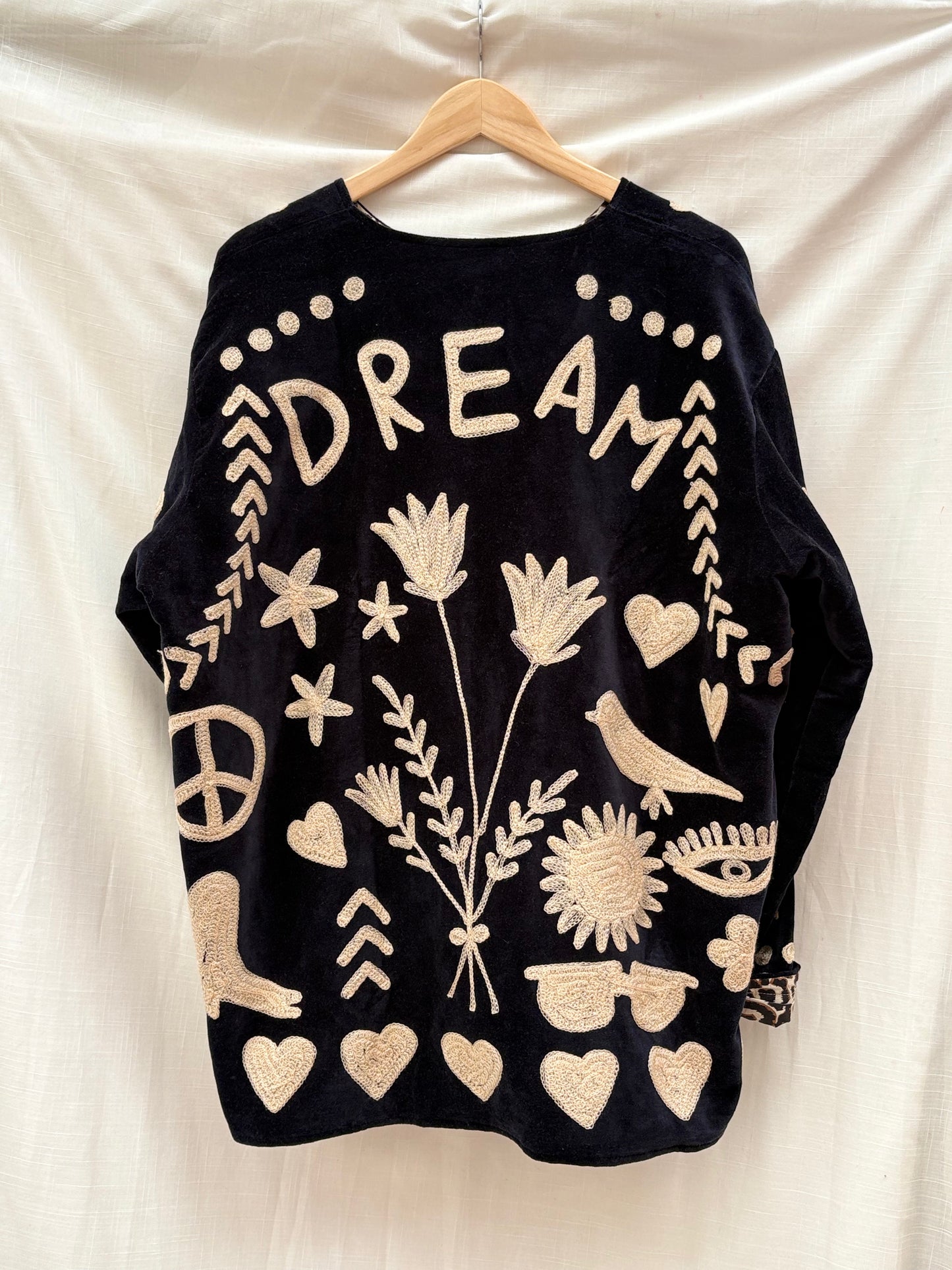 TOUT - Dream Jacket Velvet  Black